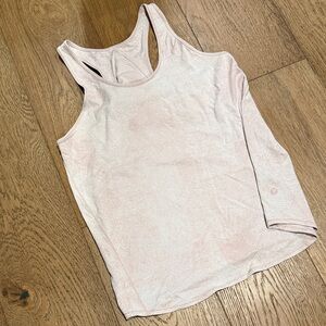 Lululemon Athletica Soft Pink Tank Top